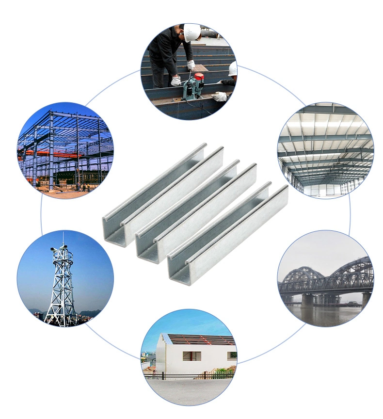 Factory Price Q235B Ms Channel Steel Price Structural Steel C Channel Steel Price for Construction