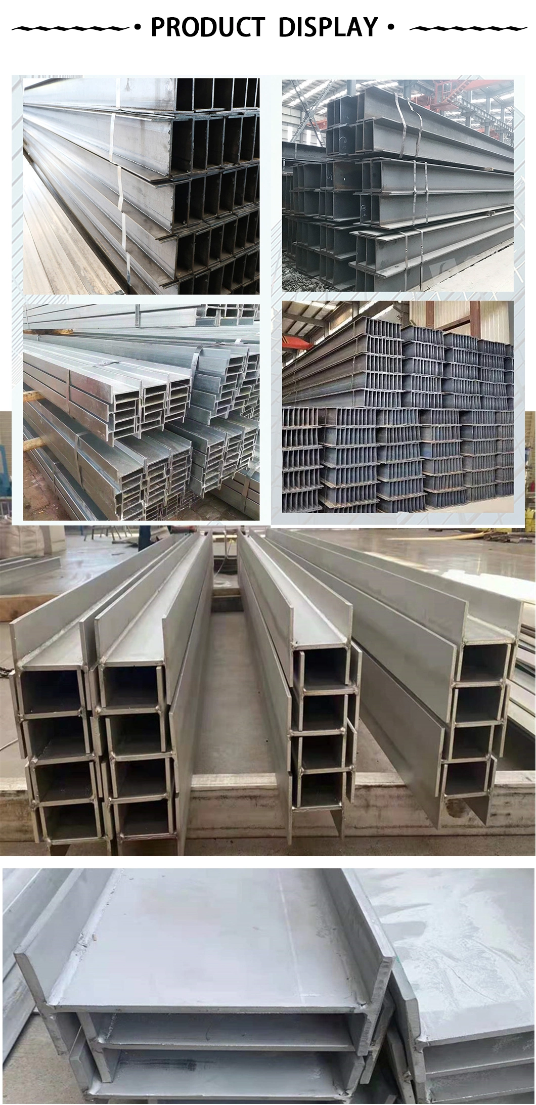 ASTM Standard Steel Beam Manufacturing A572g250 Low Alloy American Standard H Section Steel