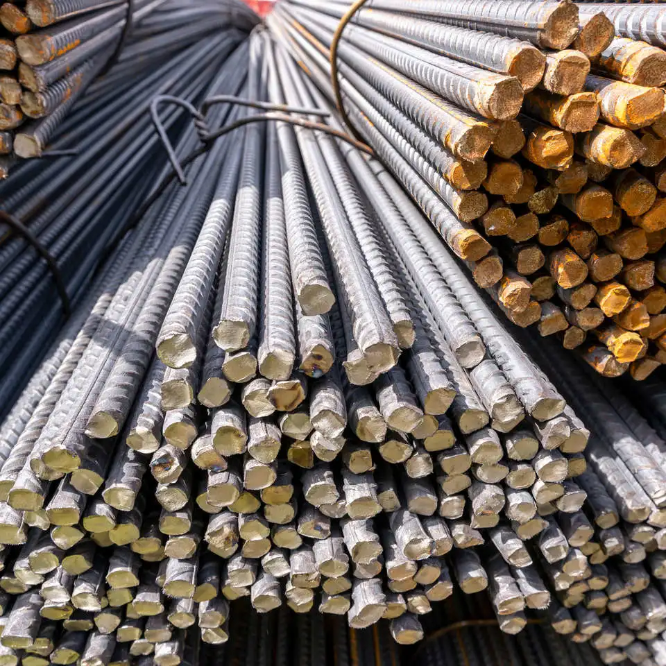 Hot Rolled Rebar Steel for Construction Can Be Customized HRB500 HRB400 HRB500 6mm 8mm 10mm Deformed Steel Bar Reinforcing Steel Rebar