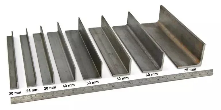 Angle Steel ASTM A36 A53 Q235 Q345 Carbon Equal Angle Steel Galvanized Iron L Shape Mild Steel Angle Bar Q235 Q345 Mild Carbon Steel 40X40X4mm Steel Angle Bar