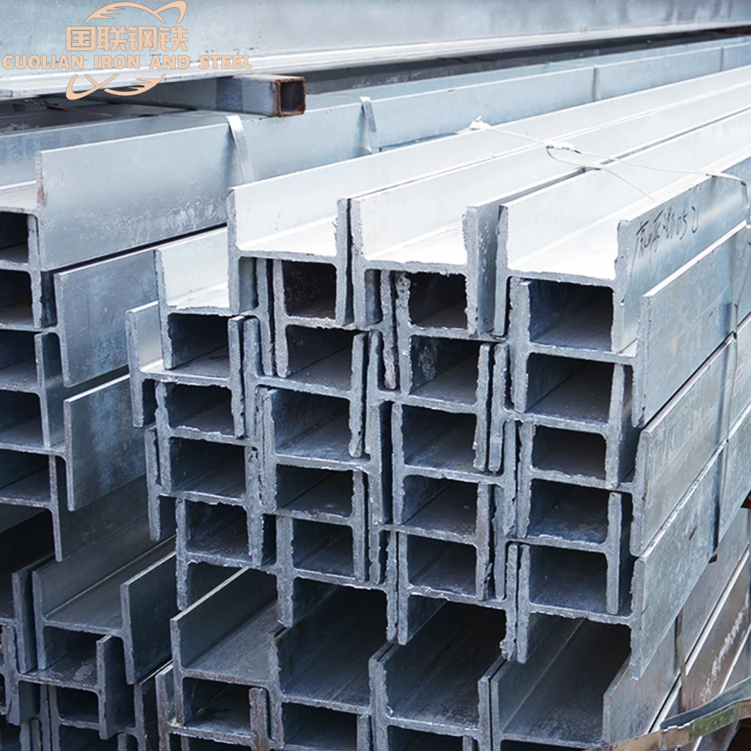 Steel H Beam Section Column Hot Rolled Welded Ms Galvanized Painted Steel H-Beams Price H Shape Steel Profile Production Line