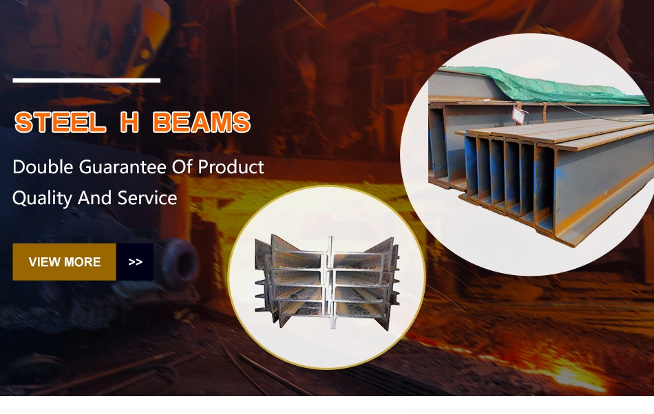 H Beam Section Galvanized ASTM A36 A105 Ss400 Carbon JIS S355 S355jr AISI Standard Ipe Hot Rolled Prime Structural Steel